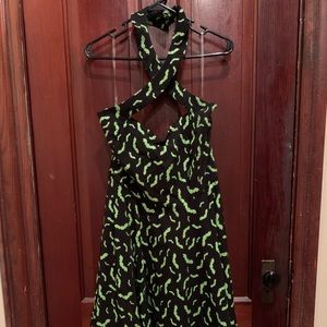 Unique Vintage Bats Rita Flare Dress
